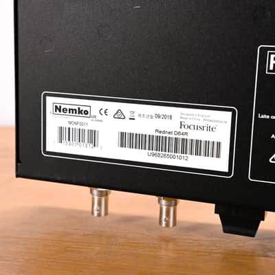 Focusrite RedNet D64R 64-Channel Dante to MADI Interface CG01XY4 image 11