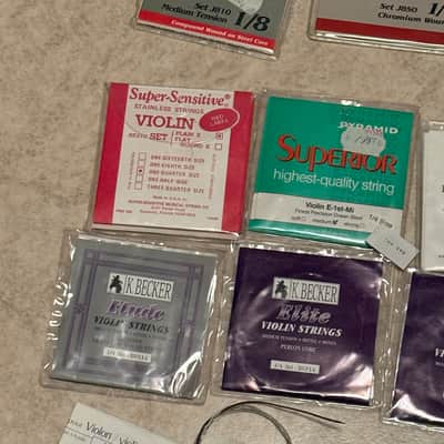 LaBella Pyramid D'addario Violin strings full size and student sizes image 6