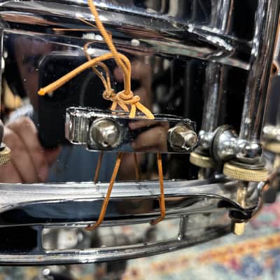 Pearl -Ian Paice  6.5x14" Signature Series Snare Drum 1995–2002 Chrome Over Brass image 10