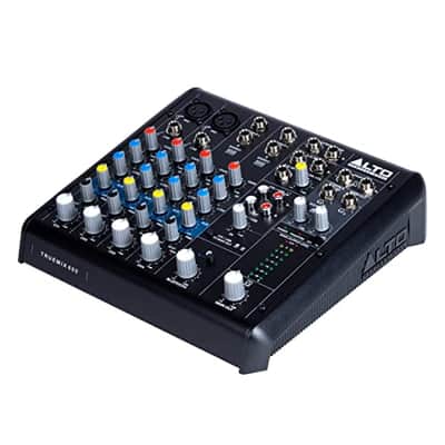 Alto TrueMix 600 Audio Mixer with 2 XLR Mic Ins, USB Audio Interface and Bluetooth for Podcasting, Live Performance, Recording, DJ, PC and Mac image 3