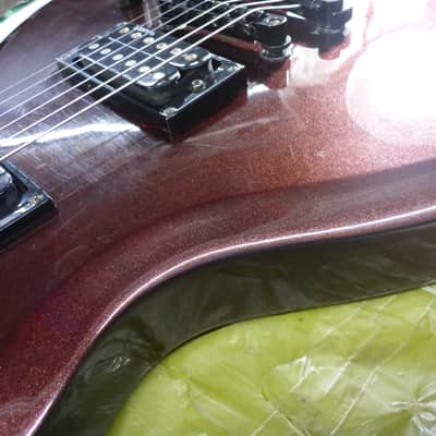 Hamer SFX Series 2nd Used Electric Guitar : Leveled, Crowned & Dressed Frets 2003 - Plum Metallic image 3