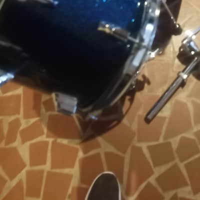Tama Superstar Classic 10x8 / 12x9 / 22x18-3pc Shell Pack Indigo Sparkle image 6