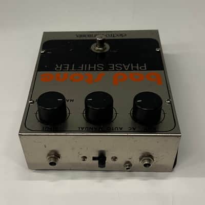 Vintage Original Phaser Electro Harmonix Bad Stone Analog Phase Shifter 1975-1981 - Black / Silver image 4