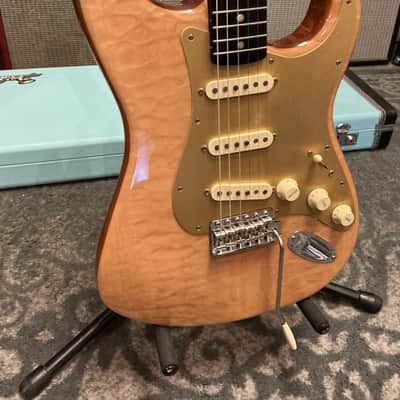 Fender Rarities Series Quilt Maple Top American Original '60s Stratocaster with Rosewood Neck 2019 - Natural image 3