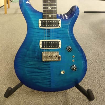 New PRS Paul Reed Smith S2 Custom 24-08 Electric Guitar - Lake Blue with PRS Premium Gigbag image 1
