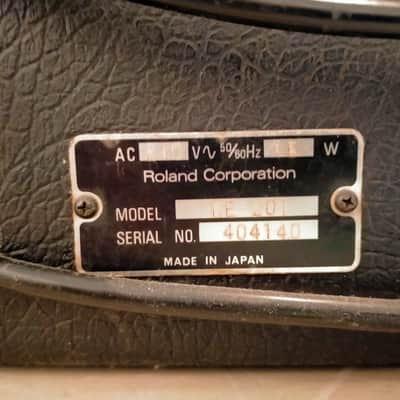 Roland RE-201 Space Echo Tape Delay / Reverb 1970s - Black image 5