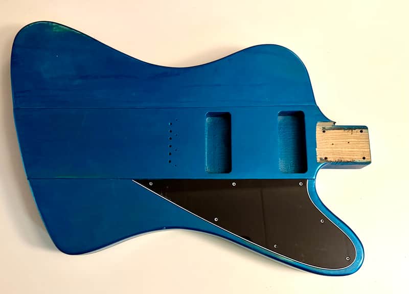 Tauro Woodworks Firebird/Telecaster - Metallic Green woodgrain