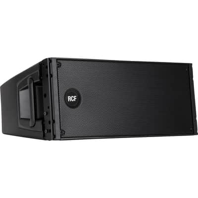 RCF HDL 20-A 1400W Dual 10″ Active Line Array Module (Black) (B-Stock) image 1