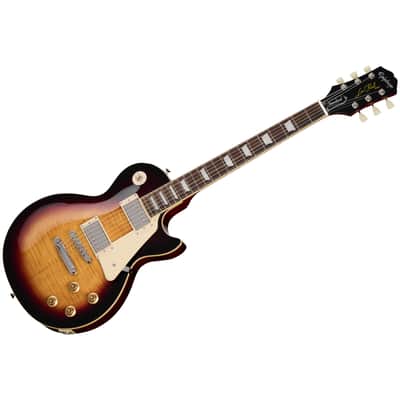 Les Paul Standard 50s Figured Bourbon Burst + Housse Epiphone image 2