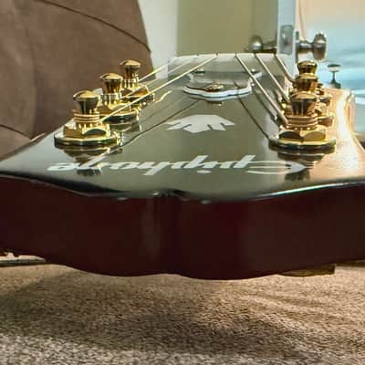 Epiphone Hummingbird Standard EC with Epiphone Gig Bag, 2026 Model in Cherry Sunburst image 24
