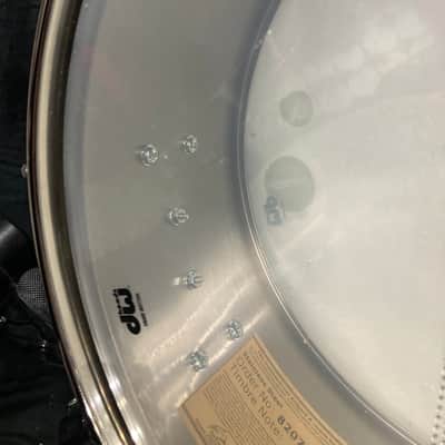 Tris Imboden's, Chicago, 5.5x14" Collector's Series Stainless Steel Snare Drum 2000s image 23