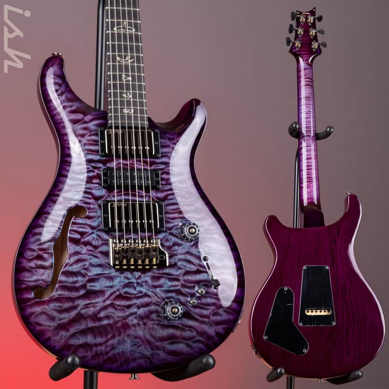 PRS Wood Library Special Semi-Hollow 10-Top Quilt Violet image 1