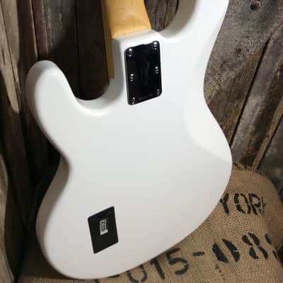 Sterling Sub Ray 4 String Bass  White image 7