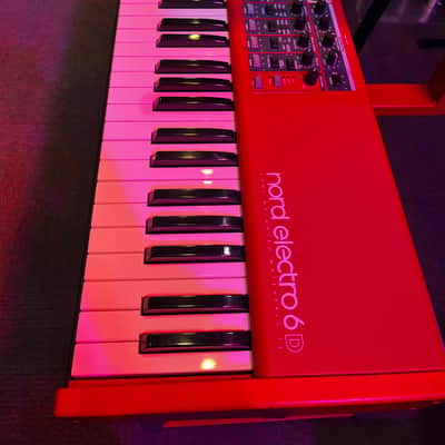 Nord Electro 6D SW73 Semi-Weighted 73-Key Digital Piano 2018 - 2022 - Red image 10