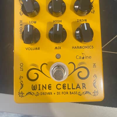 Caline CP-60 Wine Cellar Bass Driver / DI 2019 - Present - Yellow image 1
