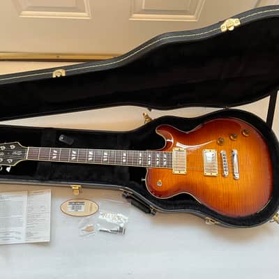 RARE! Hamer USA Monaco Super Pro Singlecut 2007 Cherry Sunburst Case Papers_252_ image 1