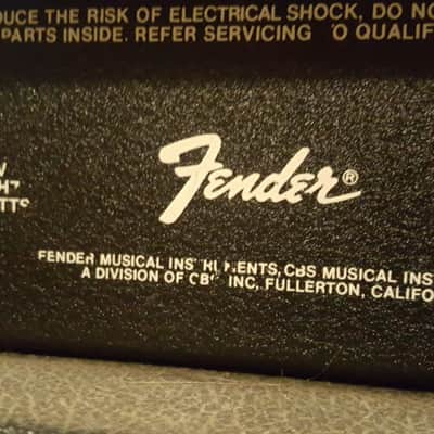 Fender Bassman  Compact early 80's image 6