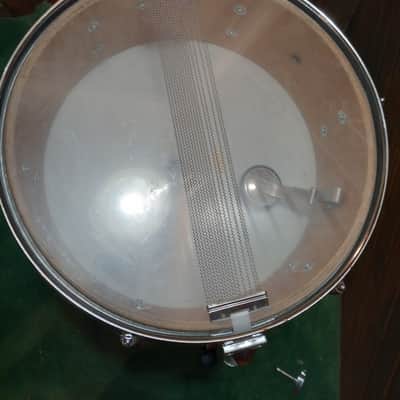 Maxwin by Pearl 14"(diameter)x5.5"(depth) Snare Drum  Black Wrap Over Wood 1970's/80's - Black Wrap image 8
