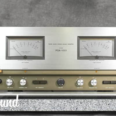 DENON POA-1001 Power Amplifier in Very Good Condition. | Reverb