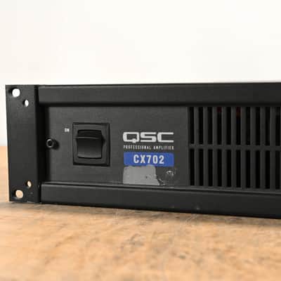 QSC CX702 2-Channel 700W Power Amplifier CG01V5Y image 3
