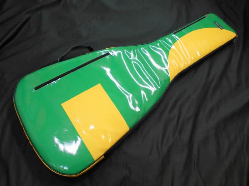 Crea-re Studio Sleeve Guitar Case/Green×Yellow image 1