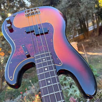 1969 Fender Precision Bass - Sunburst - Great Player OHSC image 11