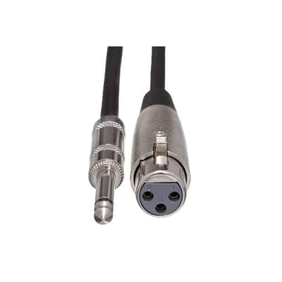 Hosa MCH-110 Hi-Z Microphone Cable XLR3F to 1/4" TS 10 ft image 4