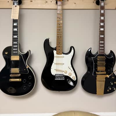 Fender "Dan Smith" Stratocaster with Maple Fretboard 1983 - Black image 1