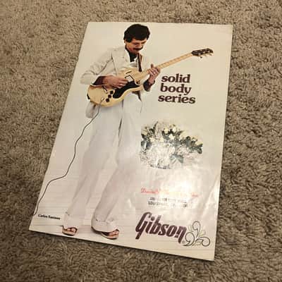Gibson 1975 Solid Body Series Catalog Flyer (SG Custom, SG Standard, SG Special, Marauder, L6-S, L-5S, Carlos Santana) image 12