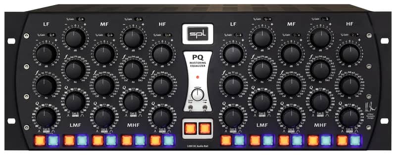 SPL 2050 PQ 2-Channel Mastering Equalizer 2016 - Present - Black image 1