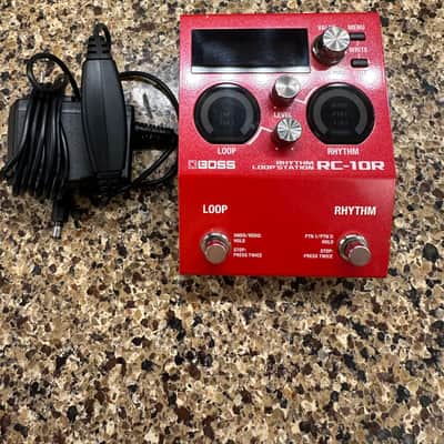 Boss RC-10R Rhythm Loop Station 2019 - Present - Red image 1