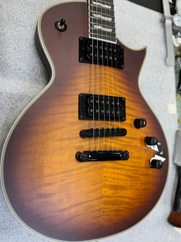 LTD EC-1000 CTM FM Tobacco Sunburst Satin image 1