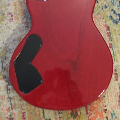 $1150 STEAL THIS guitar. Terry Mcinturff Polaris Crimson Red image 2