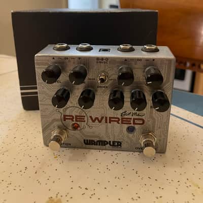 Wampler ReWired Brent Mason Signature Overdrive / Distortion 2024 - Present - Silver image 1