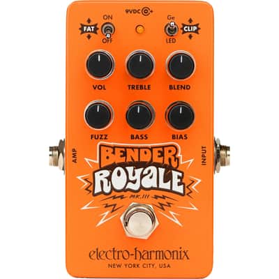 Electro-Harmonix Bender Royale | Germanium Fuzz Orange  "Free Shipping in the USA" image 1