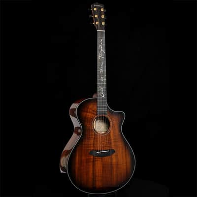 Breedlove Jeff Bridges Oregon Concerto CE Bourbon Burst 2020