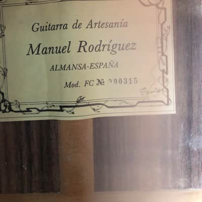 Manuel Rodriguez Model FC Alamansa Espana image 11
