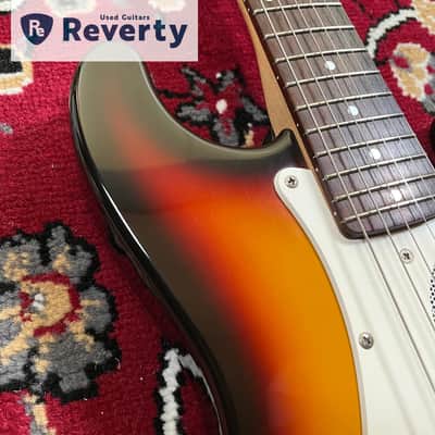 1993-1994 Fender Japan ST-Champ Mini Stratocaster Built-in Amp Sunburst MIJ image 3