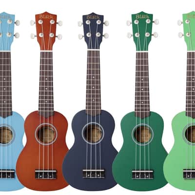 Adam Black ABUK20 Soprano Ukulele - Green image 2