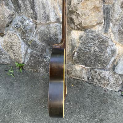 Stella Parlor Guitar 1930’s Sunburst video demo image 9