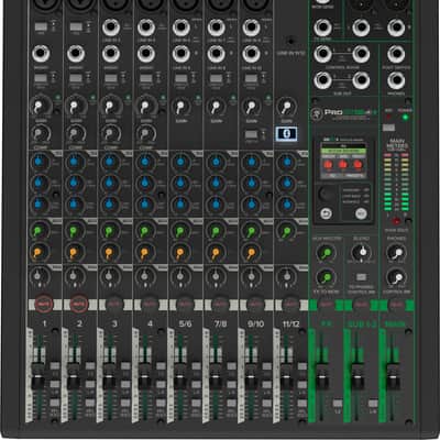 Mackie 12-Channel Analog Mixer with Enhanced FX, USB Recording Modes, & Bluetooth image 1