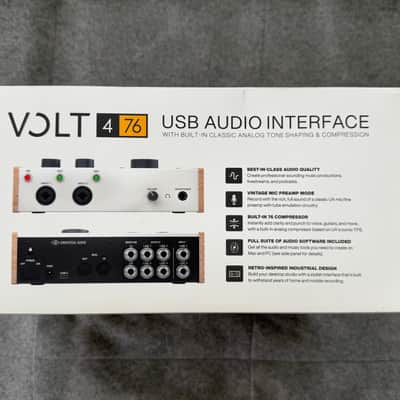 Universal Audio Volt 476 USB-C Audio Interface 2021 - Present - Tan / Gray image 7