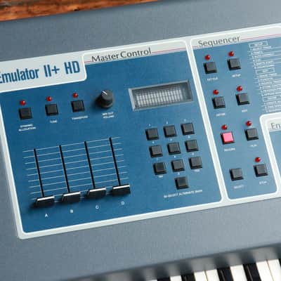 E-MU Systems Emulator II+ HD 61-Key 8-Voice Sampler Workstation (Rep Sample w/ Flight Case) - Fully Serviced image 2