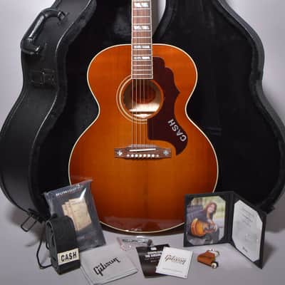 2025 Gibson Custom Rosanne Cash J-185 Cherry Sunburst w/OHSC image 1