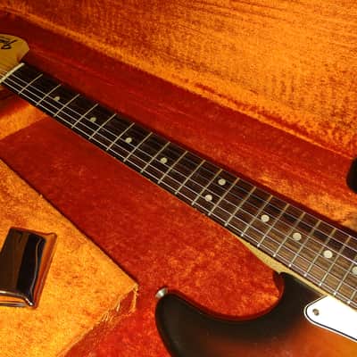 1969 Fender Stratocaster Sunburst w/Rosewood Board- All Original! Hendrix-era Strat & Case- Video Demo image 6