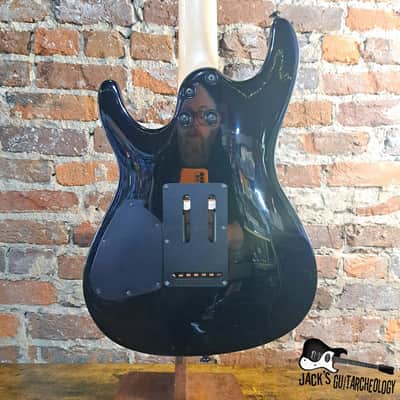 Ibanez Saber S470BK MIJ Electric Guitar w/ DiMarzio Pickups & OHSC (1993 - Black) image 7