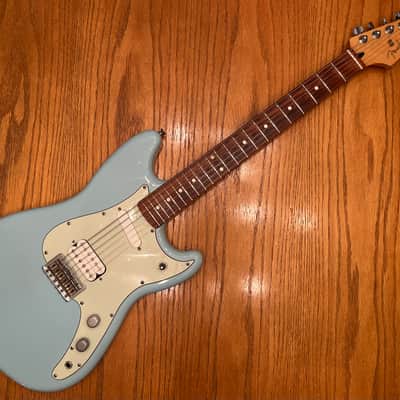 2019 Fender Player Duo Sonic - Daphne Blue image 1