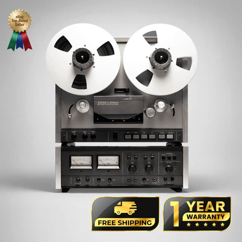 TEAC A-6700DX Vintage Reel To Reel – Professional Restored – 1-Year Warranty image 1