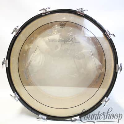 Slingerland 22x14"Virgin Bass Drum 3Ply Chrome Over Wood Vintage 70s Duet Outfit image 9