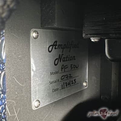Amplified Nation Phoenix Fury 50W Head – Blue Croc image 9
